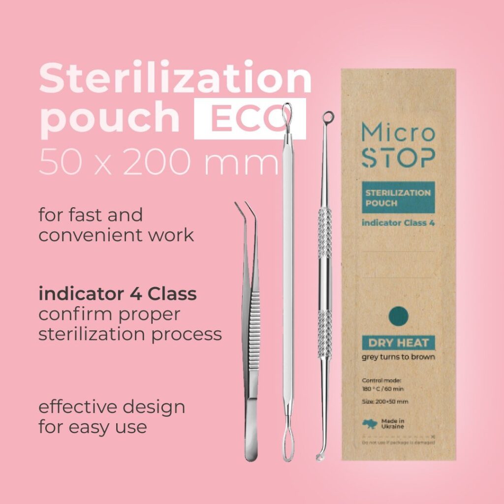 Sterilizavimo vokai  50*200 100vnt. (be vidinių indikatorių)