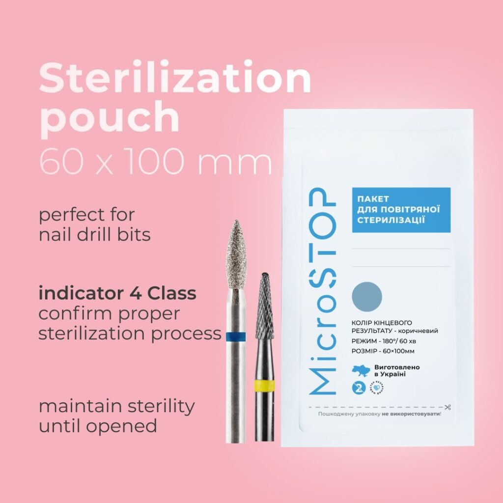 Sterilizavimo vokai  60*100 100vnt. (be vidinių indikatorių)