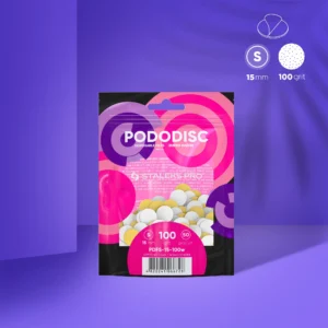 Pakeičiami failai podoi diskui (15mm.) S 100 gritų 50vnt.(soft)