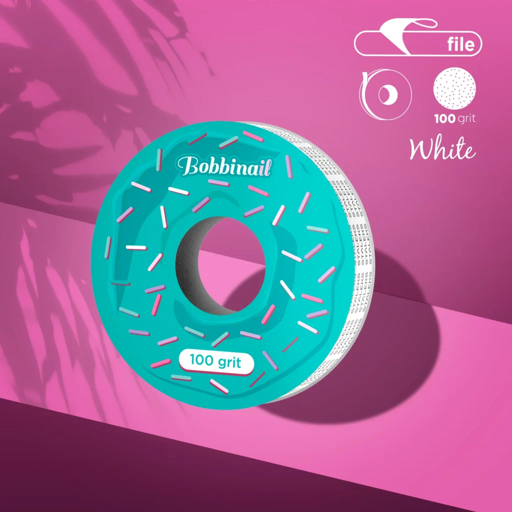 Atsarginis dildės failas ritinėliui  (klijuojamas)100 gritų  8m.