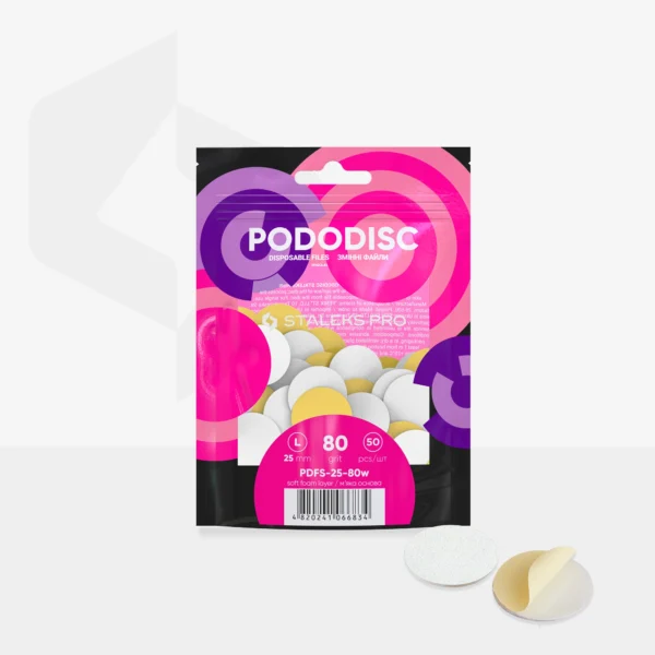Pakeičiami failai podo diskui 25mm L 80 gritų (soft) - Image 2