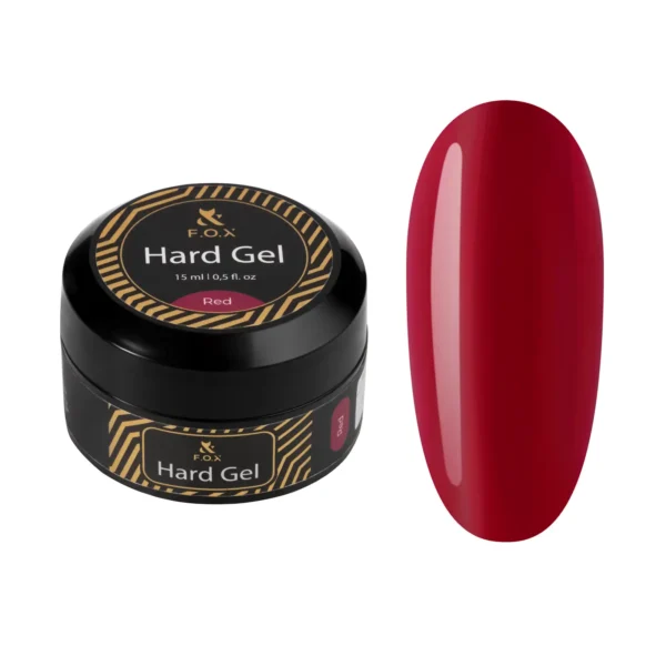 Hard Gel Red 15ml.