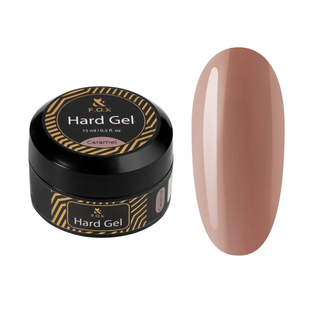 Hard Gel Caramel 15ml.