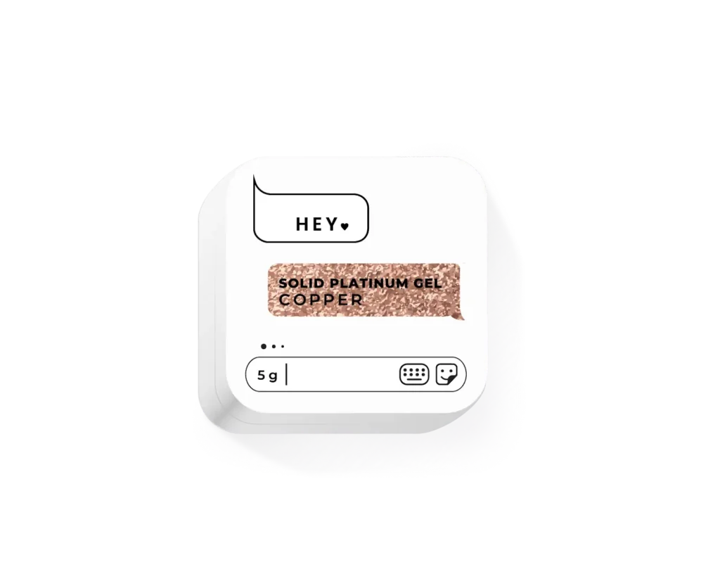 HeyLove Solid Platinum gel Copper 5g.