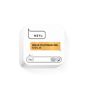 HeyLove Solid Platinum gel Gold 5g.