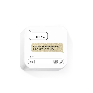 HeyLove Solid Platinum gel Light Gold 5g.