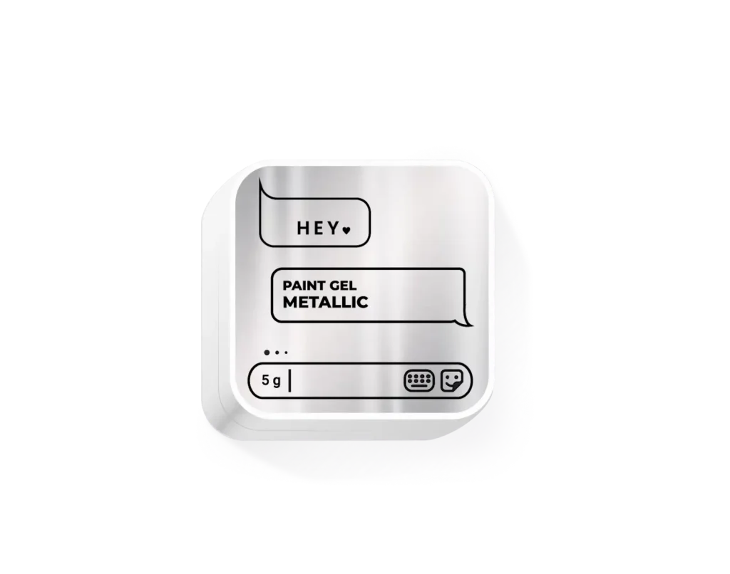 HeyLove Paint Gel Metallic 5g.