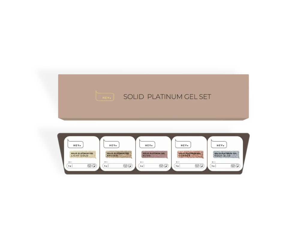 HeyLove Solid Gel Set Nr.2   5*5g.