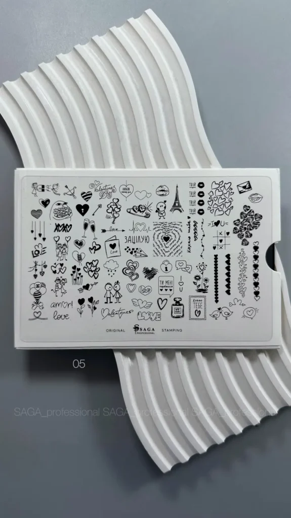 Saga Stamping Plate Nr.05