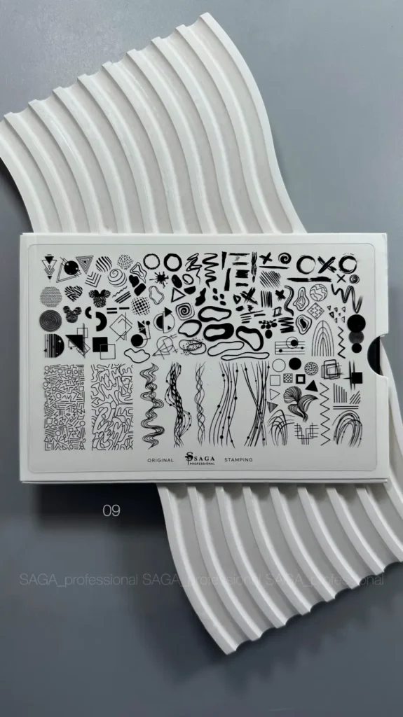 Saga Stamping Plate Nr.09