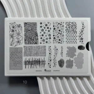 Saga Stamping Plate Nr.10