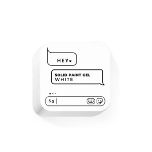 HeyLove Solid Paint Gel White 5g.