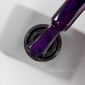 Saga Wine Cat Eye Nr.08  10ml.