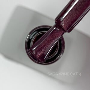 Saga Wine Cat Eye Nr.04  10ml.