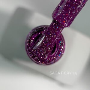 Gelinis Lakas Saga "Fiery Gel" 10ml. Nr.45