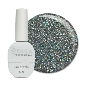 Gelinis Lakas Saga "Fiery Gel" 10ml. Nr.15