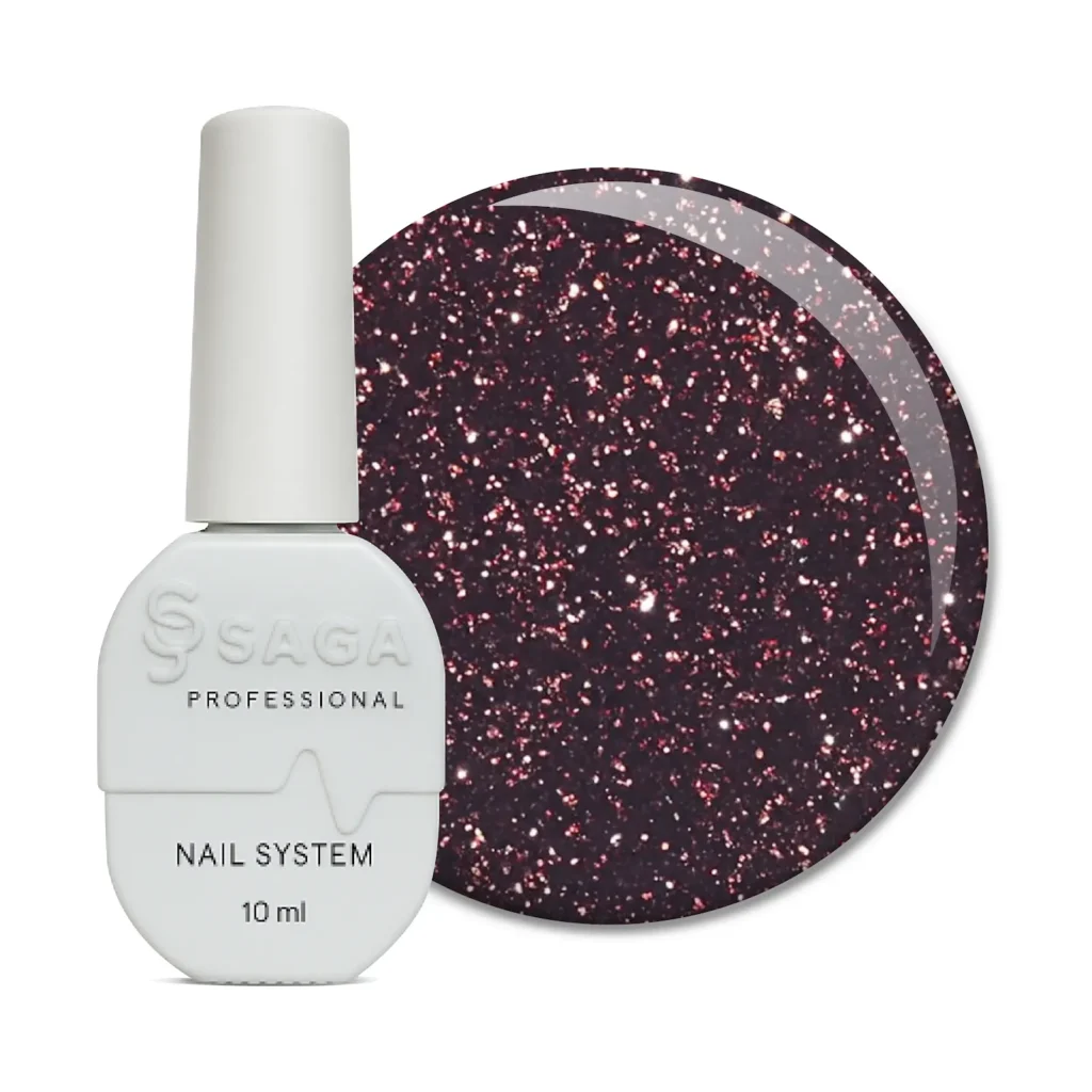 Gelinis Lakas Saga "Fiery Gel" 10ml. Nr.24