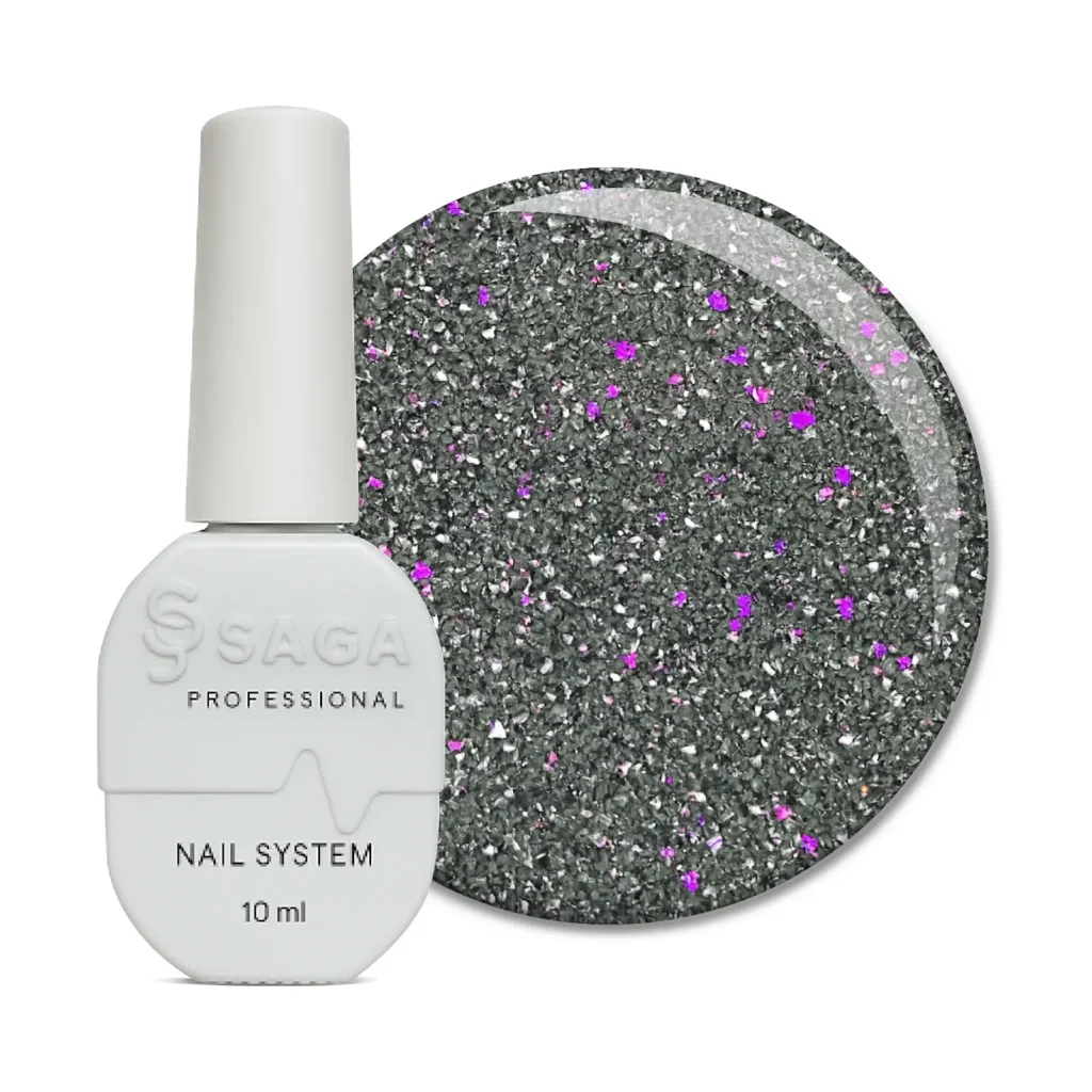 Gelinis Lakas Saga "Fiery Gel" 10ml. Nr.43