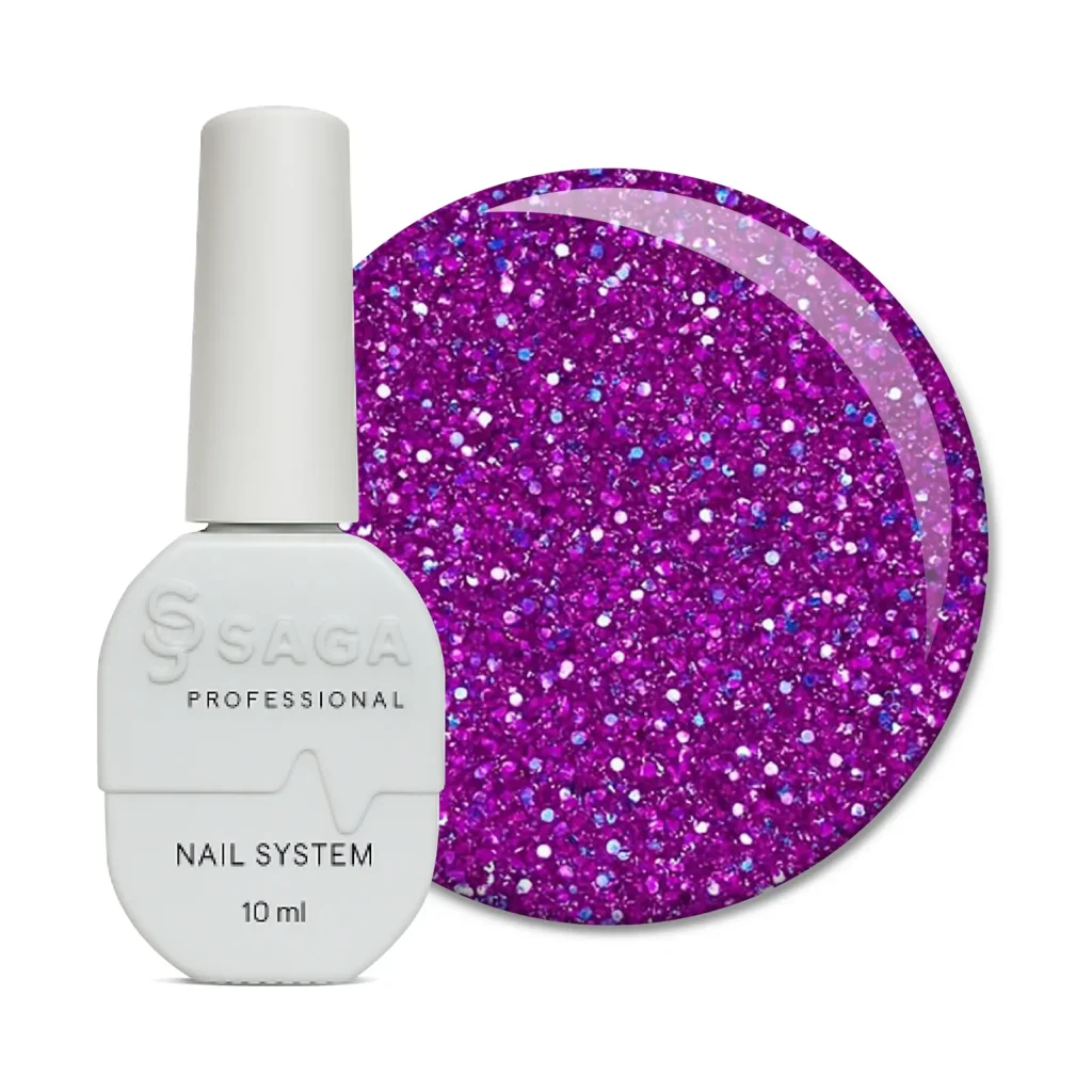 Gelinis Lakas Saga "Fiery Gel" 10ml. Nr.45