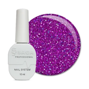 Gelinis Lakas Saga "Fiery Gel" 10ml. Nr.45