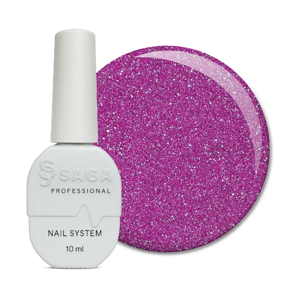 Gelinis Lakas Saga "Fiery Gel" 10ml. Nr.10