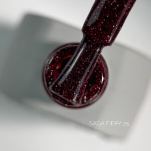 Gelinis Lakas Saga "Fiery Gel" 10ml. Nr.25
