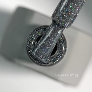 Gelinis Lakas Saga "Fiery Gel" 10ml. Nr.15