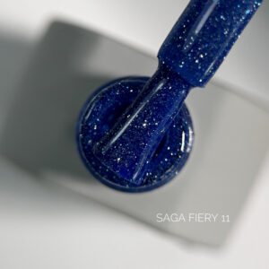Gelinis Lakas Saga "Fiery Gel" 10ml. Nr.11