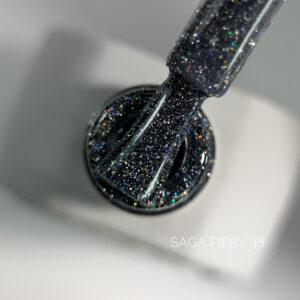 Gelinis Lakas Saga "Fiery Gel" 10ml. Nr.38