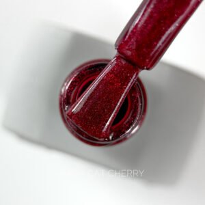 Saga Professional Shine Cat Eye  Cherry Nr.01 10ml.