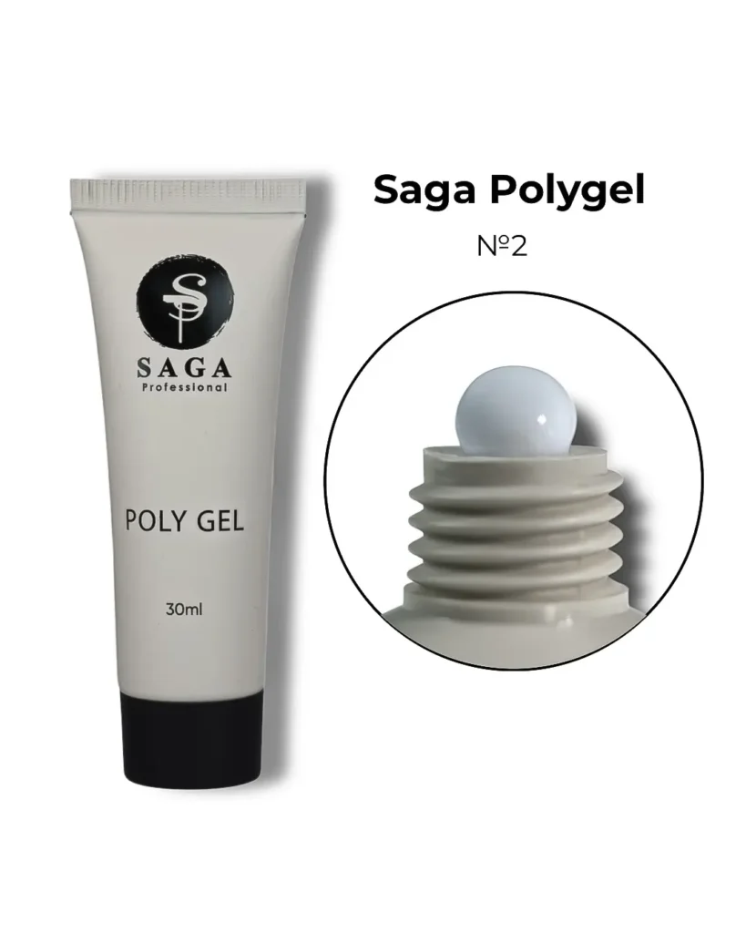 Saga Polygel Nr.02 30ml.
