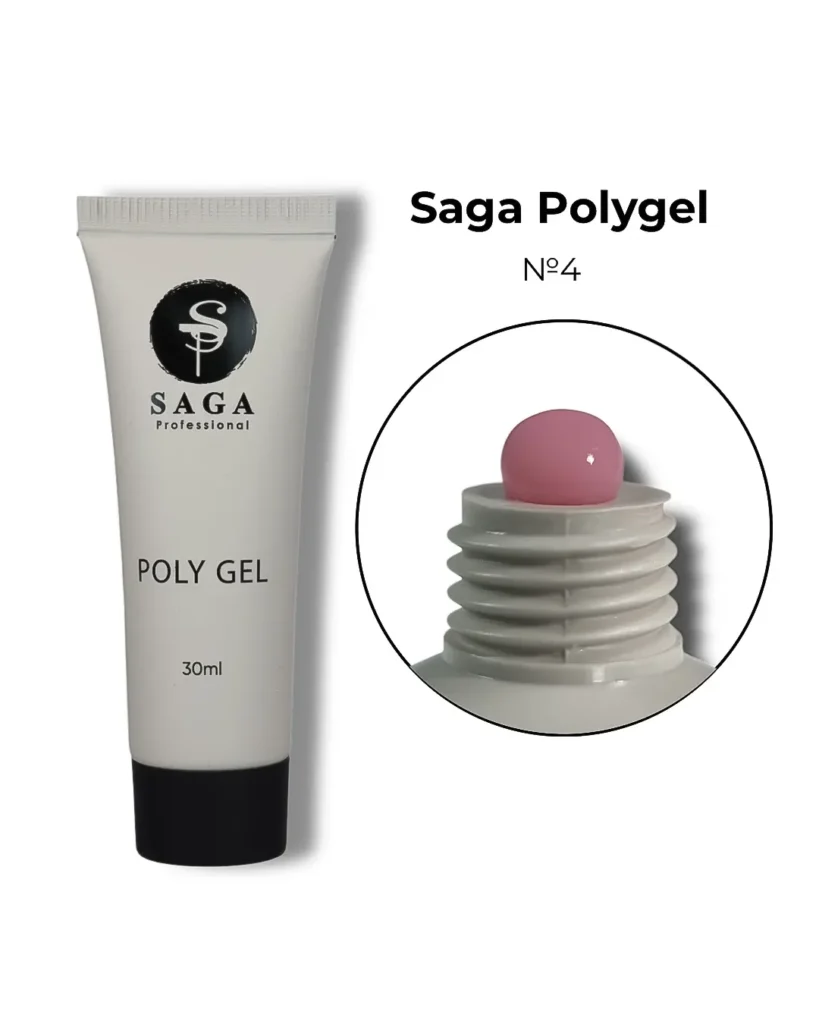Saga Polygel Nr.04 30ml.