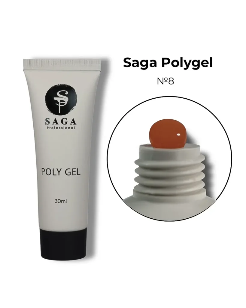 Saga Polygel Nr.08 30ml.