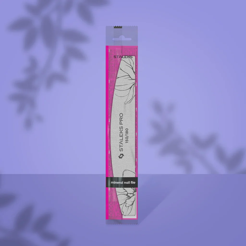 STALEKS EXPERT 40 Mineralinė nagų dildė pusmėnulio formos, 150/180 gritu (1 vnt.)