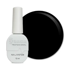 Saga Color Gel Polish Nr.02 10ml. juoda